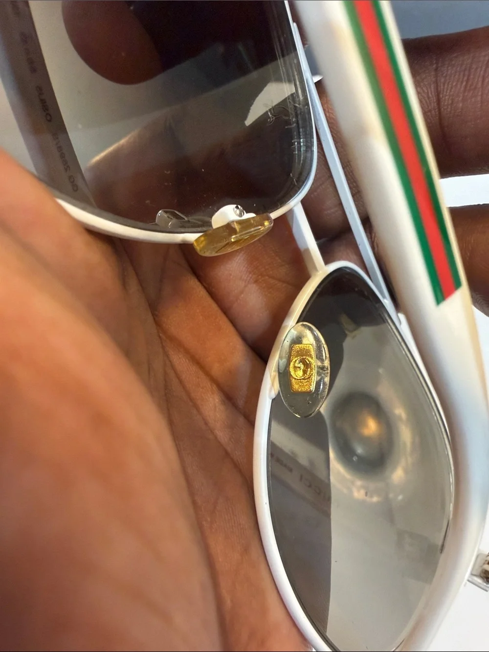 Men Gucci aviator sunglasses